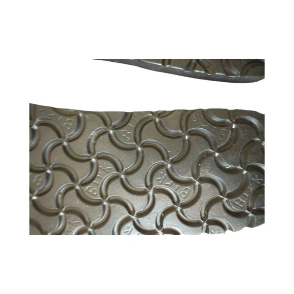 Birkenstock Birki's Floral Pattern Criss Cross Straps Sz 38.50 US 7.5-8 Germany - Picture 10 of 11